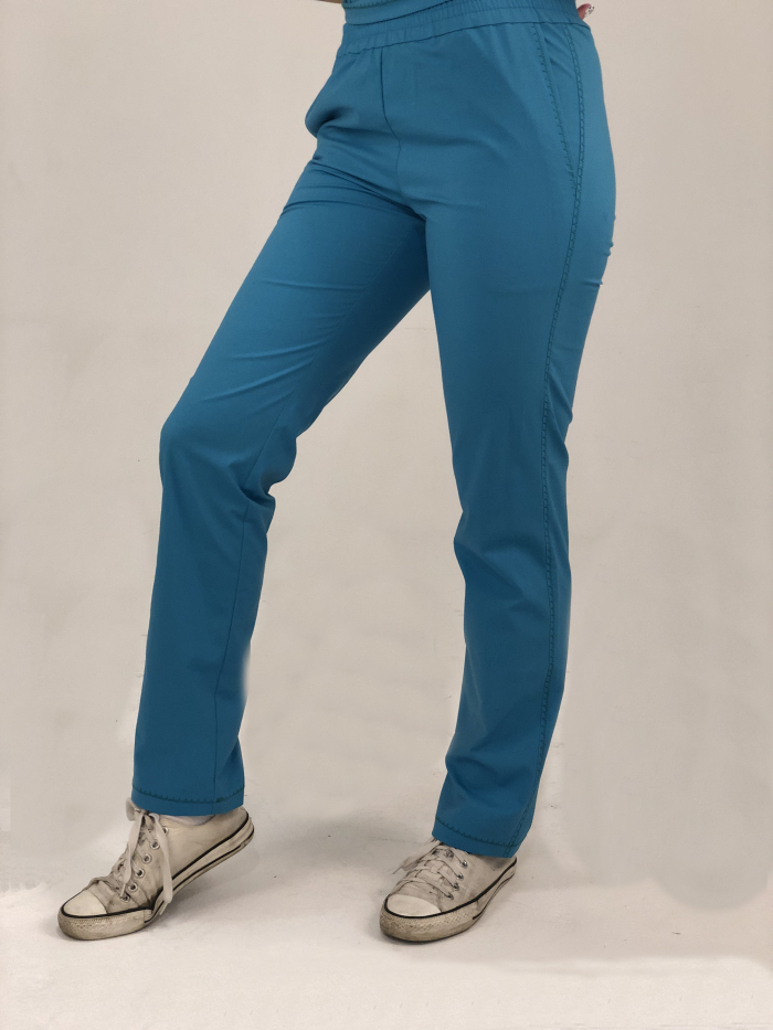 купить голубые медицинские брюки, медицинские брюки со спандексом, брюки медицинские купить онлайн