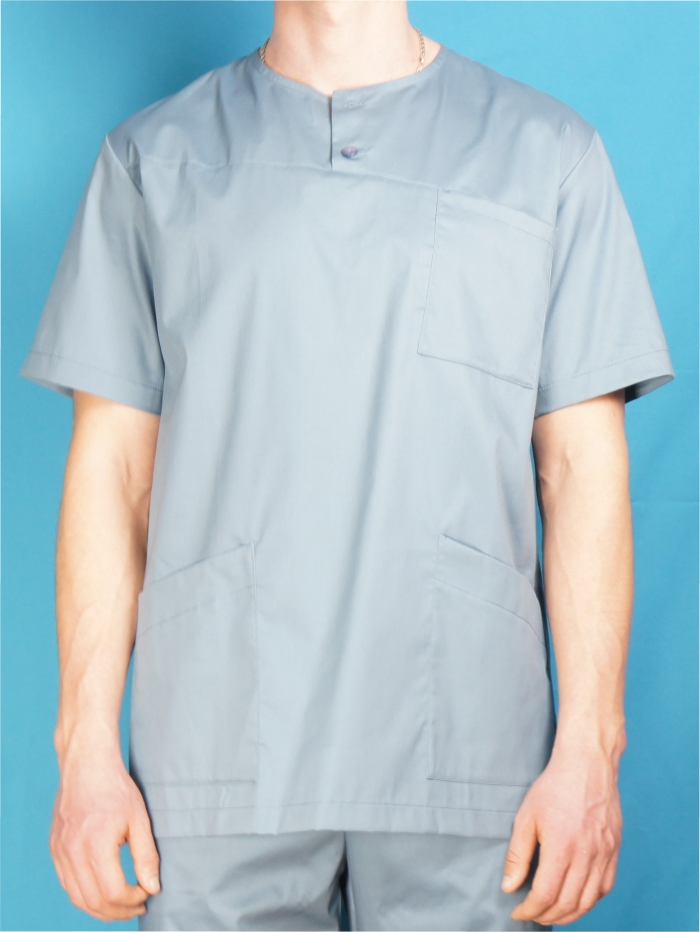 grey medical shirts for men, grey scrubs for men
